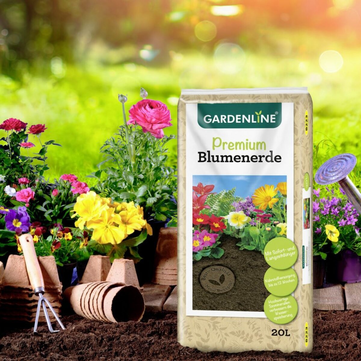 GARDENLINE Premium-Blumenerde von ALDI Nord ansehen!