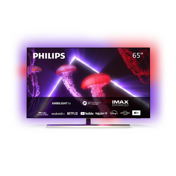 Bild 1 von PHILIPS 65OLED837/12 OLED TV (Flat, 65 Zoll / 164 cm, 4K, SMART TV, Ambilight, Android TV™ 11 (R))