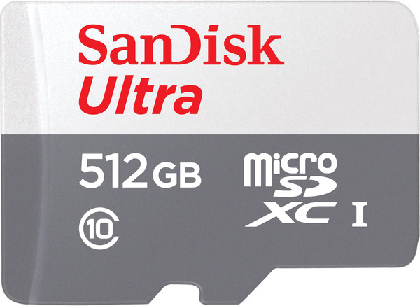 Bild 1 von SANDISK Ultra UHS-I mit Adapter für Tablets, Micro-SDXC Speicherkarte, 512 GB, 120 MB/s