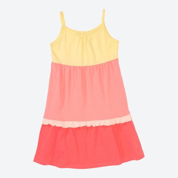 Bild 1 von Mädchen-Kleid mit Blockstreifen