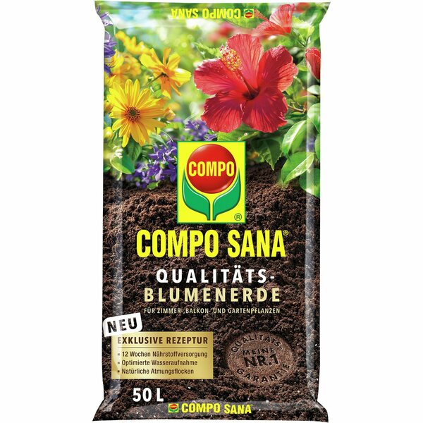 Bild 1 von Compo Sana Qualitäts-Blumenerde 1 x 50 l
