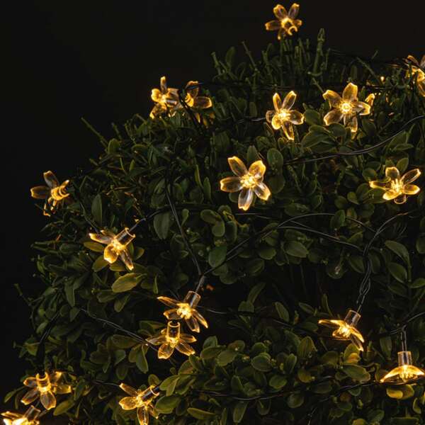 Bild 1 von Solar-Lichterkette mit Blumen, ca. 2m