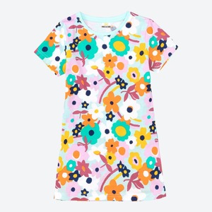 Mädchen-Nachthemd mit Blumenmuster