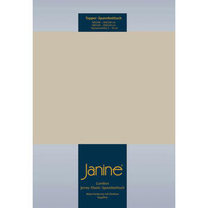 Janine TOPPER-SPANNBETTTUCH Natur