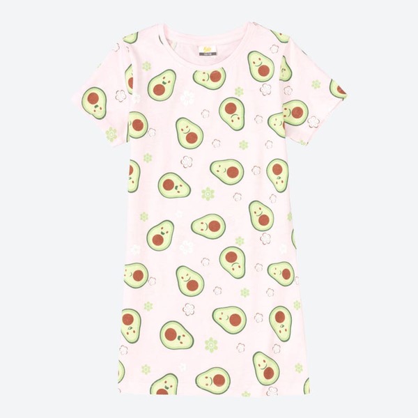 Bild 1 von Mädchen-Nachthemd mit Avocado-Muster