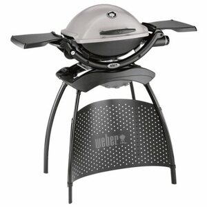 Weber Gasgrill Q 1200 Stand Hellgrau