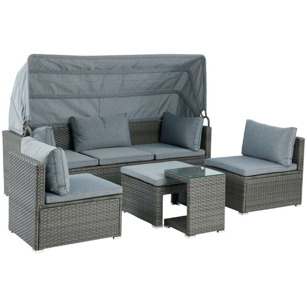 Ambia Garden LOUNGEGARNITUR Grau von XXXLutz für 699 € ansehen!