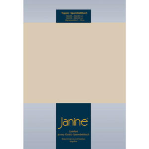 Janine TOPPER-SPANNBETTTUCH Sand