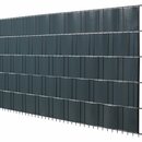 Bild 1 von PVC-Sichtschutzstreifen auf Rolle Anthrazit 19 cm x 20,5 m