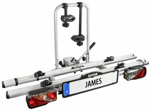 EUFAB Kupplungsfahrradträger »James«, für max. 2 Räder