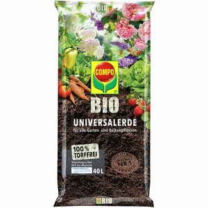 Compo Bio Universal-Erde torffrei 1 x 40 l