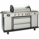 Bild 1 von Landmann Gasgrill Triton PTS 6.1+ mit 6 Brennern & Seitenbrenner Silber