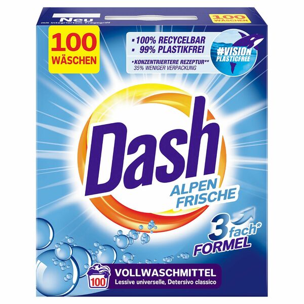Bild 1 von DASH Pulverwaschmittel