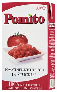 Pomito Tomatenfruchtfleisch In Stücken (1 kg)
