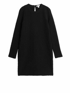 Arket Minikleid aus Baumwolle Schwarz, Alltagskleider in Größe 40. Farbe: Black