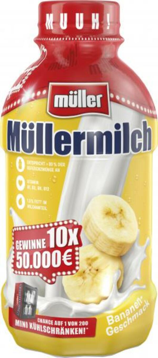Bild 1 von Müller Müllermilch Bananen-Geschmack