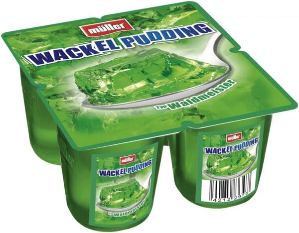 Bild 1 von Müller Wackelpudding Waldmeister