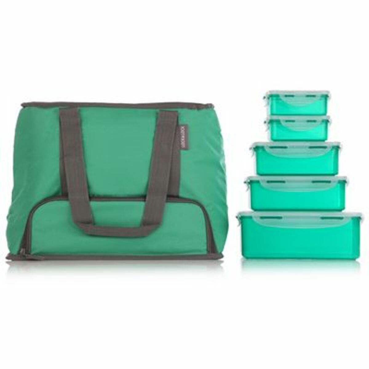 Bild 1 von LocknLock Kühltasche mit Isolierfunktion & 5 Frischhaltedosen 350ml-2,6l