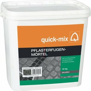 Quick-Mix Pflasterfugenmörtel Basalt 10 kg
