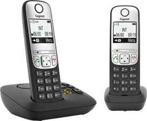 GIGASET Schnurlos-Duo-Festnetztelefon »A690A Duo«