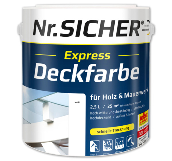 Bild 1 von NR. SICHER EXPRESS Deckfarbe*