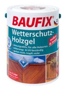 BAUFIX Wetterschutz-Holzgel Farblos