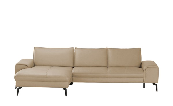 Bild 1 von Wohnwert Ecksofa Leder  Kalea braun Maße (cm): B: 303 H: 82 T: 180 Polstermöbel