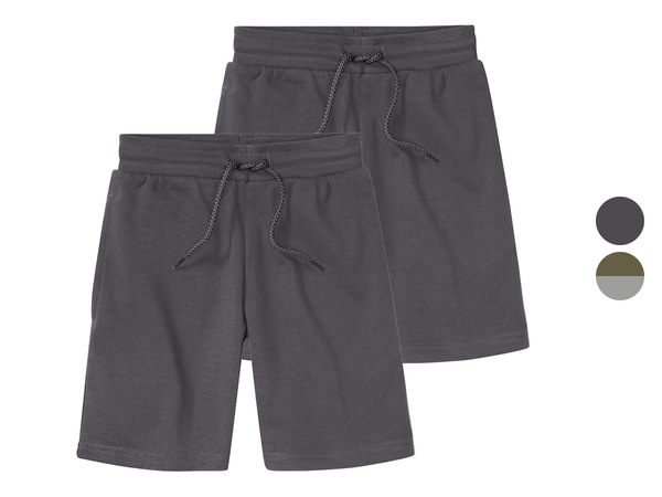 Bild 1 von pepperts!® Jungen Sweatshorts, 2 Stück, mit hohem Baumwollanteil