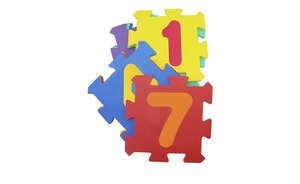 Puzzelmatte  Zahlen mehrfarbig Maße (cm): B: 32 H: 1 Baby