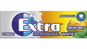 EXTRA® PROFESSIONAL White Melon Mint 10 Dragees