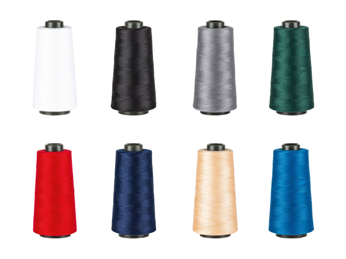 Bild 1 von crelando® Overlock Nähgarnspulen, 2500 m