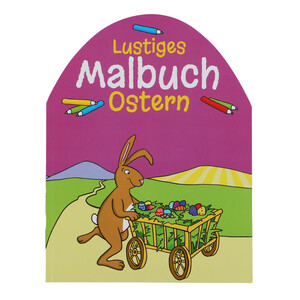 Lustiges Malbuch "Ostern"