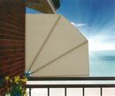 Bild 1 von Grasekamp Sichtschutz Fächer Premium 140x140cm Balkon Trennwand Sand