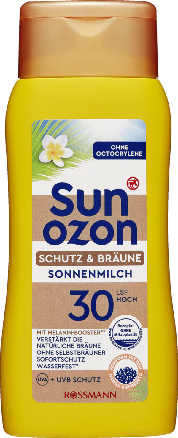 Bild 1 von sunozon Classic Sonnenmilch Schutz & Bräune LSF 30