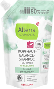 Alterra NATURKOSMETIK Kopfhaut-Balance Shampoo Nachfüllbeutel