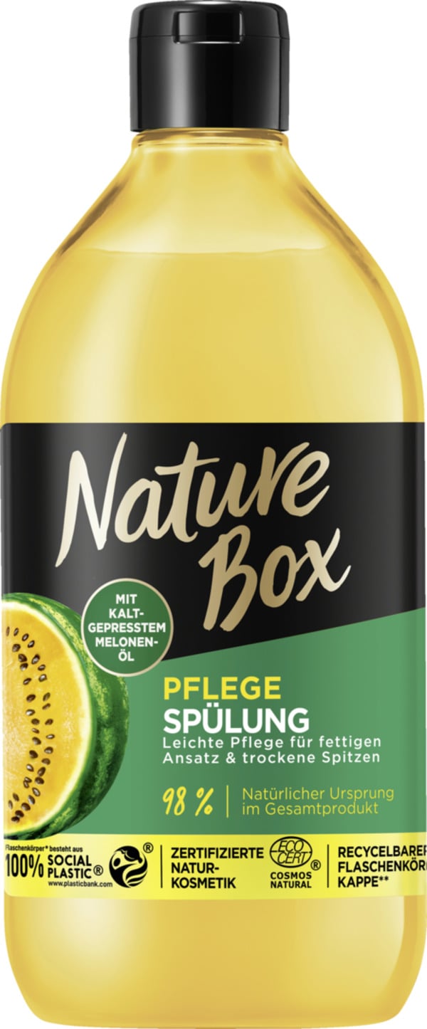 Bild 1 von Nature Box Pflege Spülung Melone