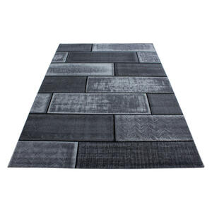 AYYILDIZ Teppich PLUS schwarz B/L: ca. 80x150 cm