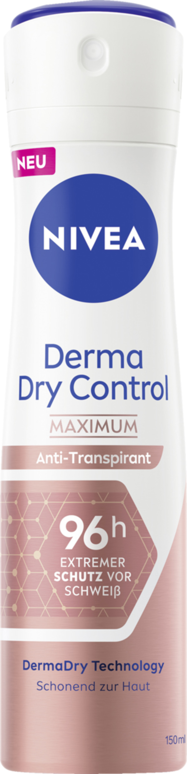 Bild 1 von NIVEA Deo Spray Derma Dry Control Maximum Anti-Transpirant