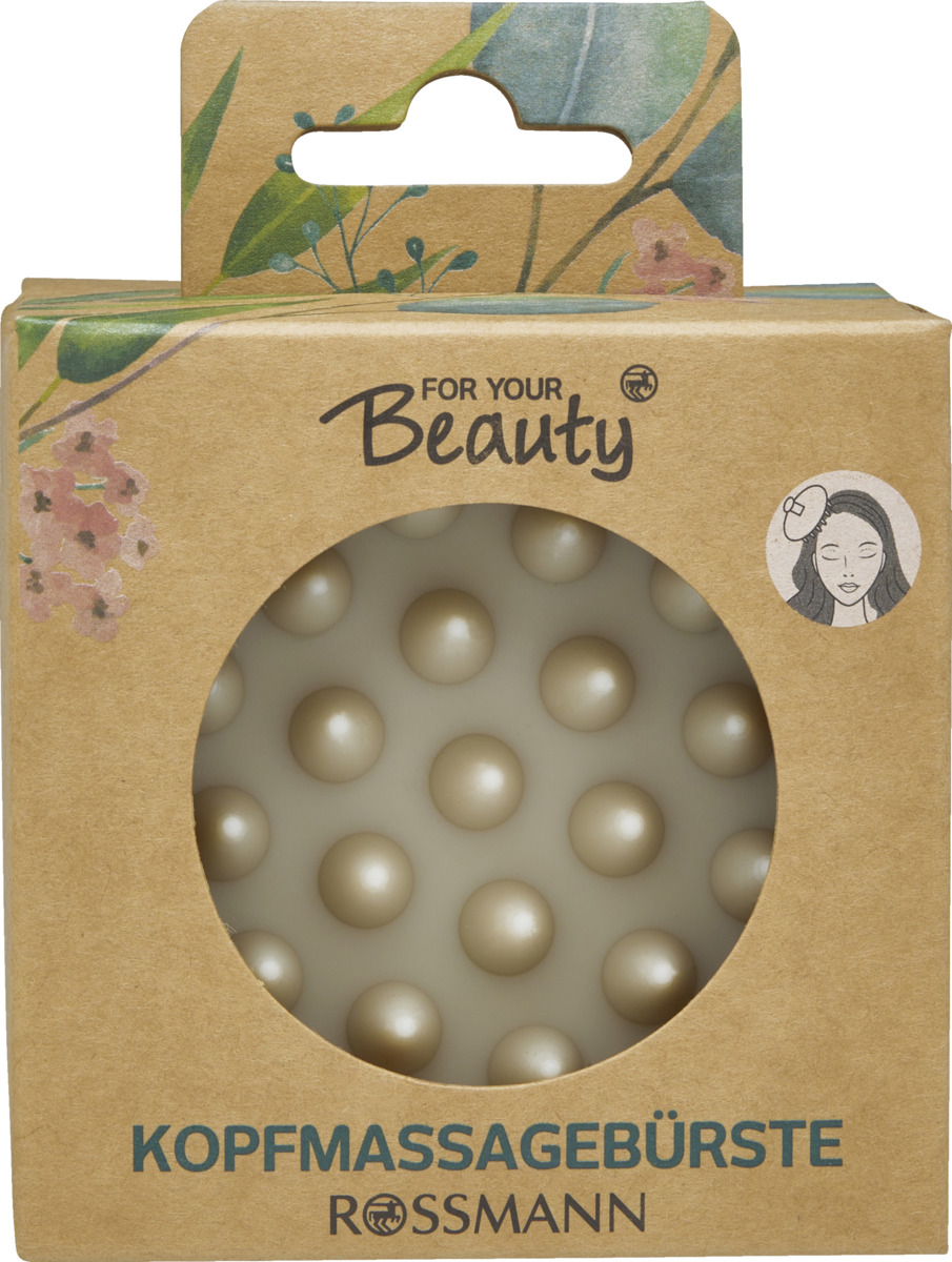 Bild 1 von FOR YOUR Beauty Kopfmassagebürste Birke