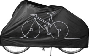 IDEENWELT Fahrrad- und Mofaabdeckung schwarz/weiß