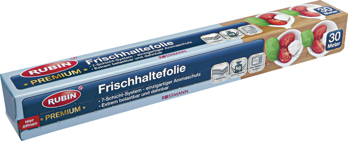 Bild 1 von RUBIN Premium Frischhaltefolie 6.63 EUR/100 m