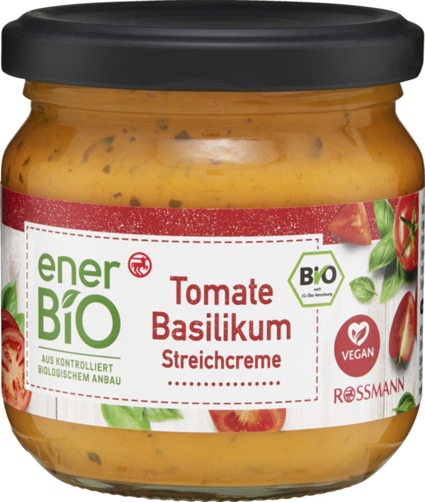 Bild 1 von enerBiO Streichcreme Tomate Basilikum
