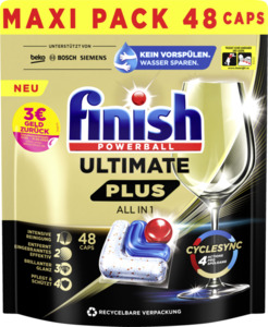 Finish Ultimate Plus All-in-1 Maxipack Regular