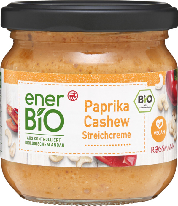 Bild 1 von enerBiO Paprika Cashew Streichcreme