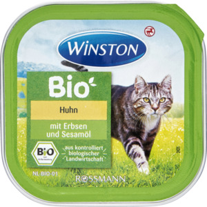 Winston Bio Huhn mit Erbsen & Sesamöl (12 x 100.00g)