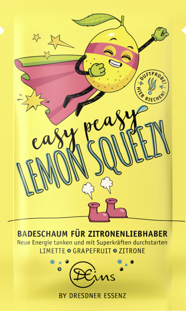Bild 1 von Dresdner Essenz Badeschaum easy peasy Lemon Squeezy