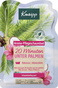 Kneipp Aroma-Pflegeschaumbad 20 Minuten unter Palmen