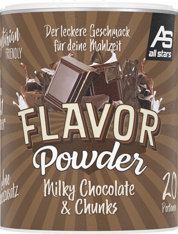 Bild 1 von All Stars Flavor Powder Milky Chocolate & Chunks