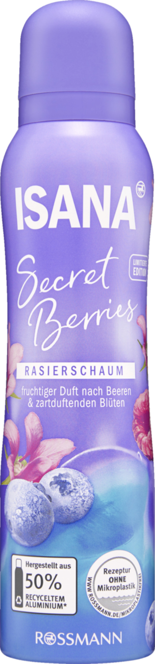 Bild 1 von ISANA Rasierschaum Secret Berries