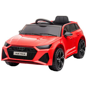 Spielzeug-Elektroauto Audi RS6 rot